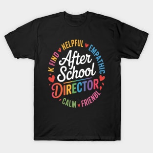 After School Director Appreciation Week Back To School T-Shirt